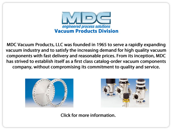 MDC Vacuum Products